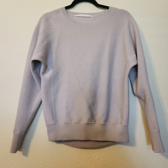 Athleta Lavender Crew Neck Sweater - Picture 1 of 11